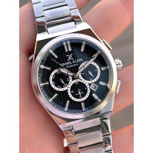 Daniel Klein Erkek Kol Saati 30 Metre Suya Dayanıklı Çelik Kordon + Bileklik Hediyeli VS.BLKT.0659