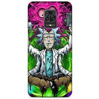Xiaomi Redmi Note 9 Pro Uyumlu Kılıf Rick And Morty (29) Arka Koruma Kılıfı Council of Ricks