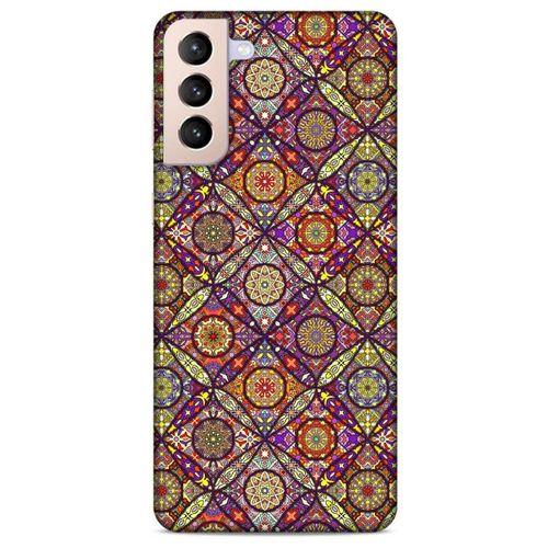 Lopard Samsung Galaxy S21 Plus Uyumlu Kılıf Ethnic Culture (96) Core Armor Kılıf