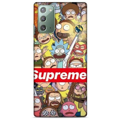 Samsung Galaxy Note 20 Uyumlu Kılıf Rick And Morty (44) Tough Armor Kılıf Beth C-500A