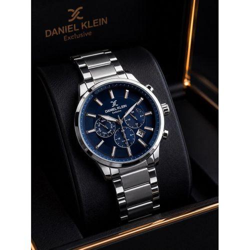 Daniel Klein Damat Ve Takım Elbiseye Özel 2 Yıl Garantili Çelik Kordon Erkek Kol Saati VS.BLKT.1062