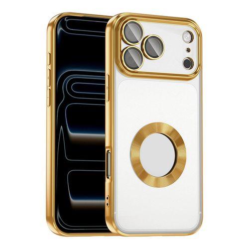 Apple iPhone 17 Pro Max Kılıf Kamera Korumalı Logo Gösteren Zore Omega Kapak