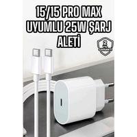 İos Uyumlu Type-c Girişli Hızlı Şarj 15/15 Pro Max Adaptör Ve Kablosu