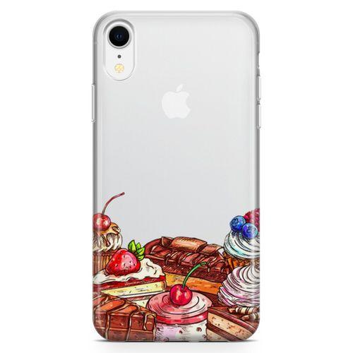 Apple iPhone XR Kılıf Pasta Malzemeleri Arka Kapak Koruma Desenli Full Koruyucu