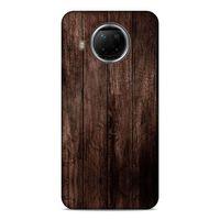 Lopard Xiaomi Redmi Note 9 Pro 5G Uyumlu Kılıf Wood'X (2) Kabı Desenli