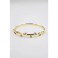 Taşlı Vip Bilezik - Altın