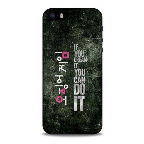 Apple Iphone 5S Uyumlu Kılıf Squid Game (35) Fit Design Kılıf Shou