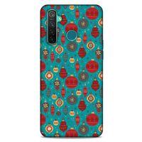 Yılbaşı Süsleri 47 Oppo Realme 5 Pro Kılıf Silikon Kapak