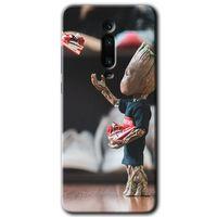 BeRa Aksesuar Xiaomi Mi 9T Kılıf Baskılı Kapak - I am Groot +Tam Kaplayan Mat Seramik