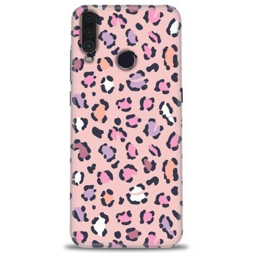 General Mobile GM 10 Kılıf HD Baskılı Kılıf - Pembe Leopar + Tam Ekran Koruyucu