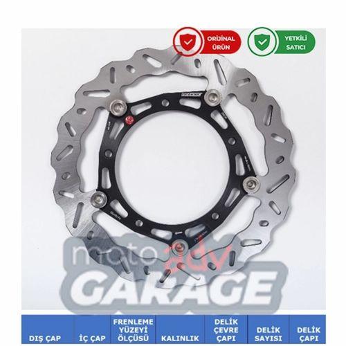 Braking Yamaha Tenere 700 için Ön Fren Diski Sağ WK148R