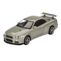 1/64 Nissan Skyline GT-R (R34) V-Spec II Nür Millenium Jade - Blister Paket