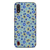 Nazarium (34) Desenli Silikon Kapak Samsung Galaxy A01 Kılıf