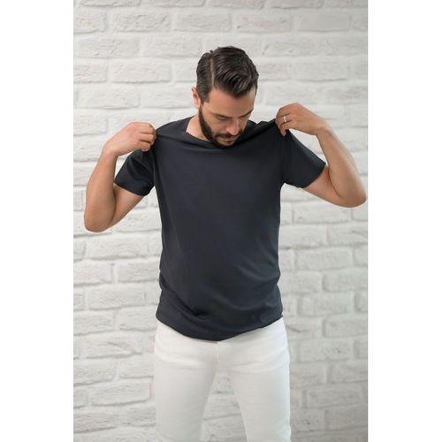 Paul Martin Slimfit Fit Bisiklet Yaka Rayon Kumaş Full Likralı T-shirt