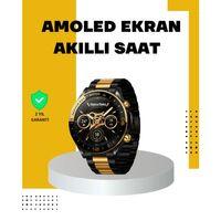 3 Bileklikli Amoled Akıllı Saat Bluetooth Çağrı Ve Sağlık Takipli