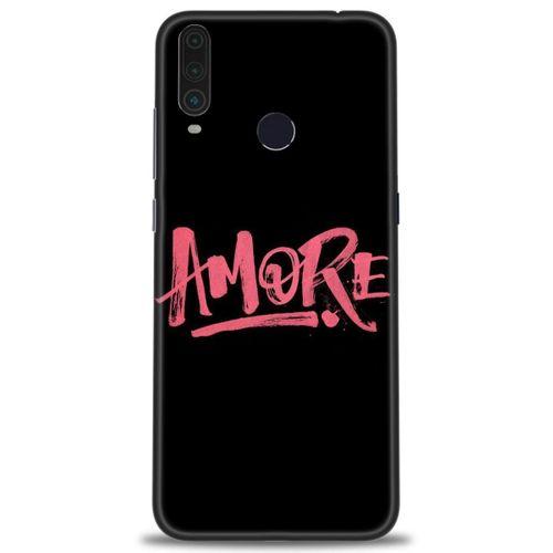 General Mobile GM 10 Kılıf HD Baskılı Kılıf - Amore + Tam Ekran Koruyucu