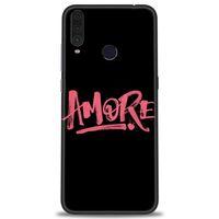 General Mobile GM 10 Kılıf HD Baskılı Kılıf - Amore + Tam Ekran Koruyucu