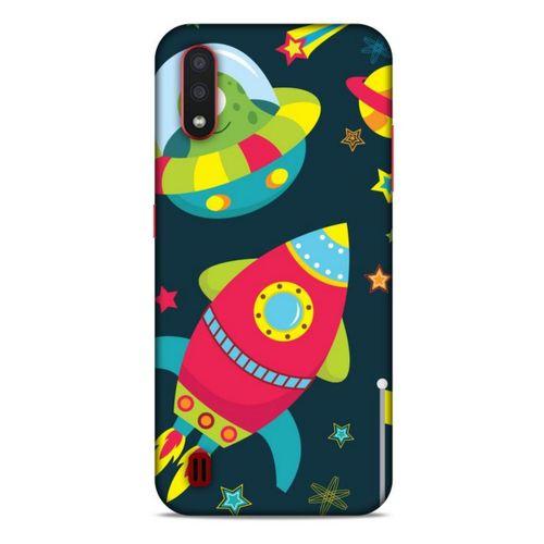 Samsung Galaxy A01 Uyumlu Kılıf Yeşil Delisi (49) Ultra Silikon Kılıf Asker yeşili