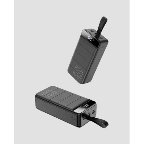 Yüksek Kapasiteli 50.000 Mah Powerbank – Type-c, Lightning Ve Micro Usb Uyumlu, Çoklu Cihaz Şarj Özellikli