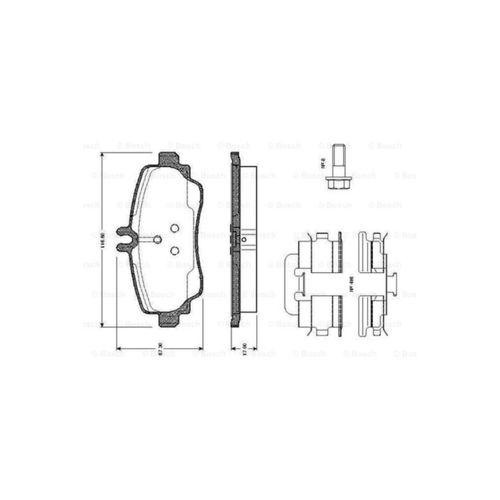 Ön Balata Mercedes A-serı 97-04(w168)/vaneo 02-05 (w414)