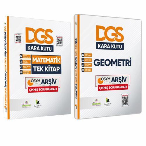 DGS Matematik TEK KİTAP ve Geometrinin Kara Kutusu Konu Ö D Çözümlü Çıkmış Soru Bankası Seti