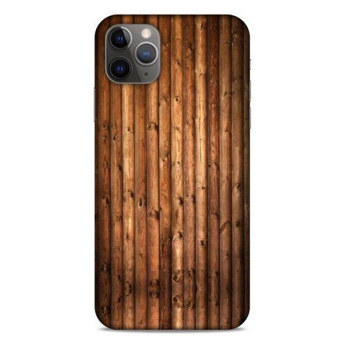 Lopard Apple Iphone 11 Pro Max Uyumlu Kılıf Wood'X (9) Kılıf Baskılı