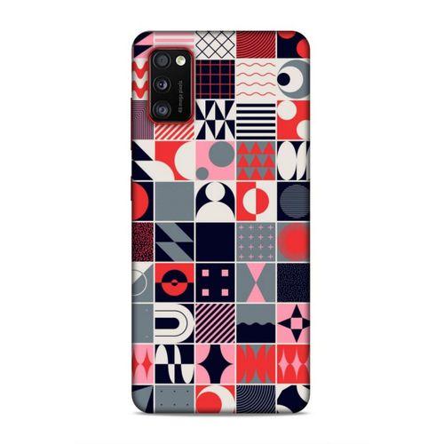 Samsung Galaxy A41 Uyumlu Kılıf Insomnia (26) Tpu Silikon Kılıf Kırmızı Krem