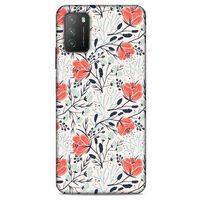 Lopard Xiaomi Poco M3 Uyumlu Kılıf Botanix (39) Liquid Crystal Kılıf