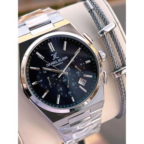 Daniel Klein Prx Kasa Kronometreli İtalyan Tasarım Bileklik Hediyeli Garantili Erkek Kol Saati PRx.2