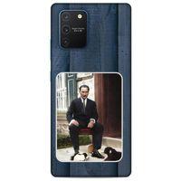 Samsung Galaxy S10 Lite Kılıf Atatürk (37) Silicone Cover Laci Ahşap