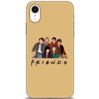 iPhone XR Kılıf HD Baskılı Kılıf - Friends + Tam Ekran Koruyucu