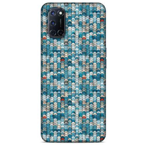 Geometrix 76 Oppo A52 Kılıf Silikon Kapak