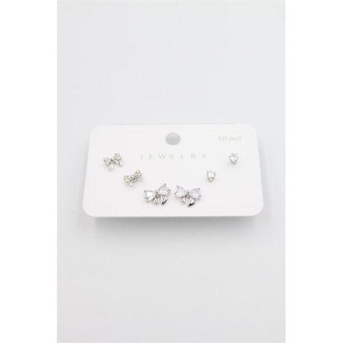 Çoklu Set Küpe - Gümüş