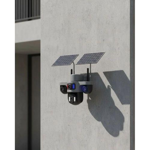 Çift Solar Panelli 4g Kablosuz Ip Güvenlik Kamerası 9mp Ve Hareket Takipli