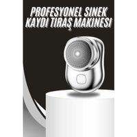 Kablosuz Tıraş Makinesi Günlük Hızlı Taşınabilir Şarjlı Yuvarlak Paslanmaz Çelik