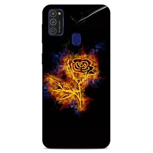 Lopard Samsung Galaxy M21 Uyumlu Kılıf FireX (2) Kabı Gül