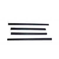 FORD TRANSIT CONNECT 2007 Set 6 Parça Marşpiyel Kaplama Siyah Akrilik Düz Desen Standart