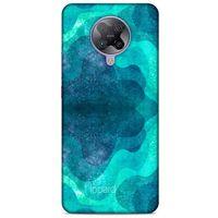 Xiaomi Poco F2 Pro Kılıf Pastel Renkler (6) Silikon Kılıf Mavi Yeşil