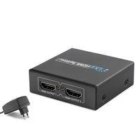 Hdmi Splitter 1080P 3D 1 In 2 Out - Siyah HDX1284