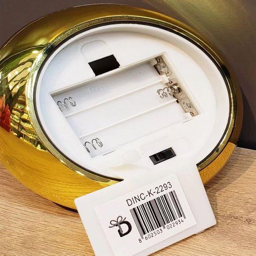 Dekoratif Gold Pilli Mum Lamba