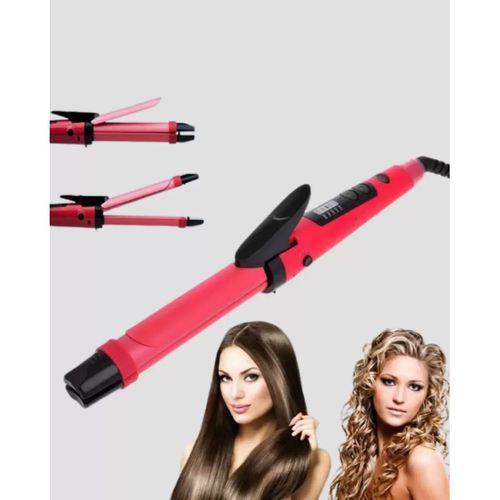 5 Kademeli Seramik Saç Düzleştirici – Düz Ve Kıvırcık Mod, 26 Mm Plaka, Profesyonel Saç Şekillendirme