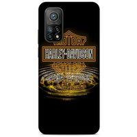 Xiaomi Mi 10T Pro 5G Uyumlu Kılıf Motorsiklet (35) Fit Design Kılıf Harley Davidson