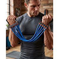 Fitness Direnç Lastiği Evde Spor İçin Çok Amaçlı Egzersiz Bandı