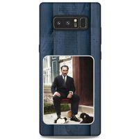 Samsung Galaxy Note 8 Kılıf Atatürk (37) Silicone Cover Laci Ahşap