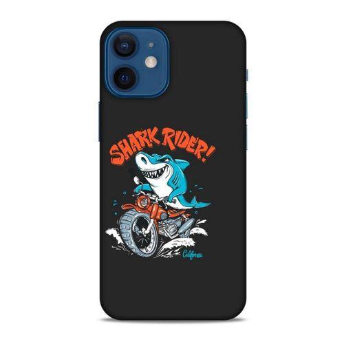 Animax Sürücü Köpekbalığı Apple iPhone 12 Mini Kılıf Desenli Silikon
