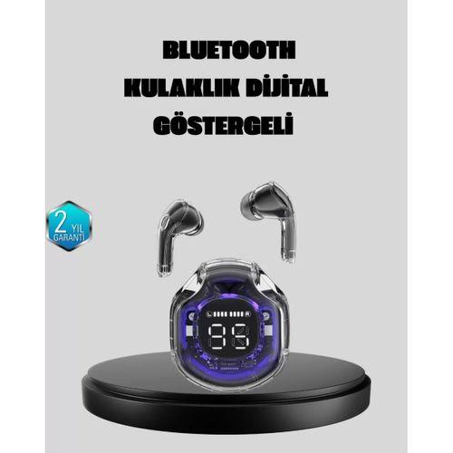 Enc Mikrofonlu Kablosuz Kulaklık Dokunmatik Kontrol Ve Led Ekran Şarj Kutulu