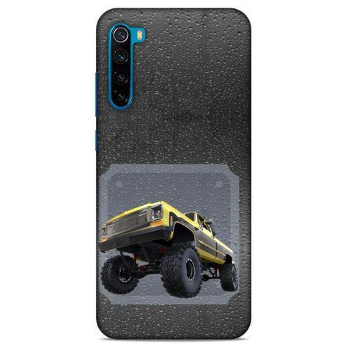 Lopard Xiaomi Redmi Note 8T Uyumlu Kılıf PickUpX (22) Tam Koruma Kılıfı Sarı Siyah