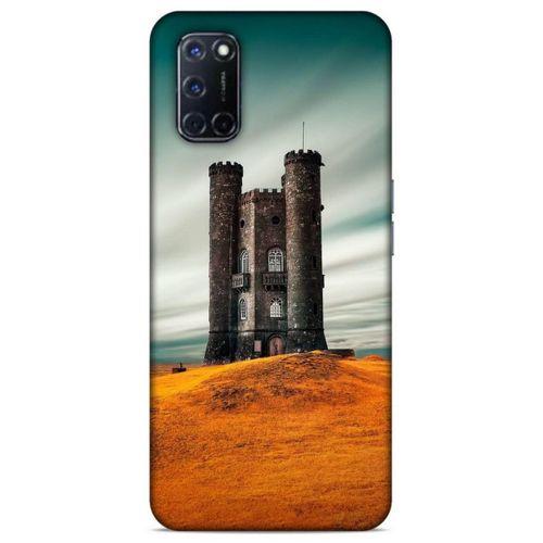 Lopard Oppo A52 Uyumlu Kılıf Gece'S (31) TPU Kılıf Yeşil Gece