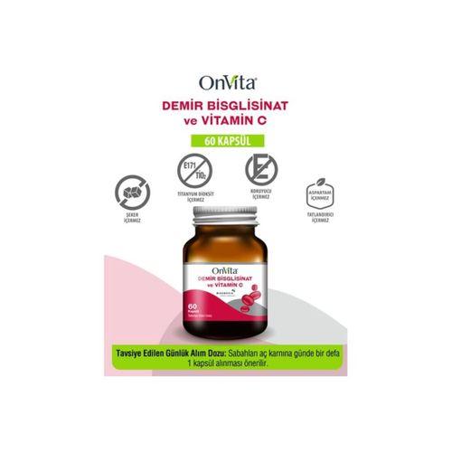 Onvita Onvita Demir Bisglisinat & Vitamin C