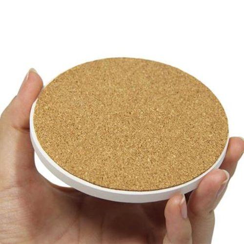 Seramik Bardak Altlığı 2 Li Set Aşçı Desenli 10X10Cm